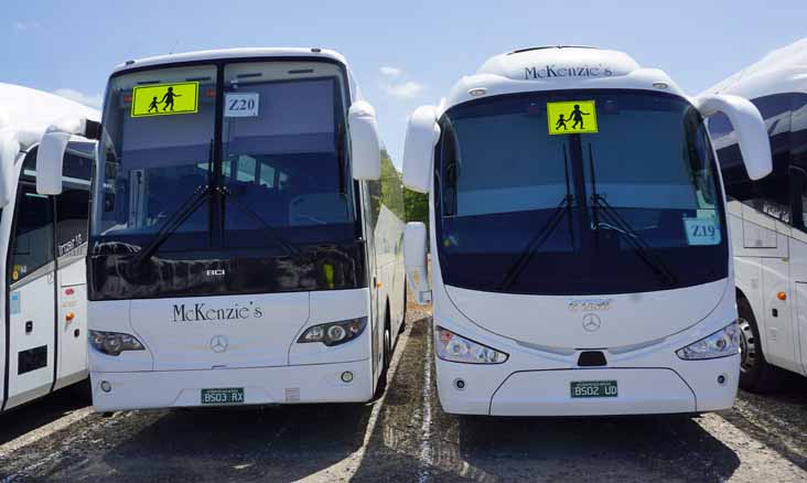McKenzies Mercedes O500RF BCI BS03RX OH1836 & Irizar i6 BS02UD